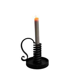 Vintage Candle Holder Antique <b>Candlestick</b> Handmade Wrought Candle Holder - Product Image 3