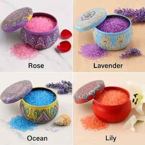 Sel de Bain Naturel Écologique Relaxant Pierre de Spa Minérale de l'Himalaya Huile d'Aromathérapie Apaisante Équilibre Corps et Esprit Peau Douce et Lumineuse - Product Image 3