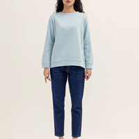 Nouvelle Arrivée 2026 – Sweat-shirt Col Rond Personnalisé pour Femme en Mélange de Coton Doux de Qualité Supérieure, Couleur Unie, Vente en Gros, Pull Décontracté – Direct Usine