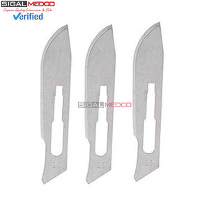 Surgi 100 Cuchillas de Bisturí Manuales Estériles con Mango, Acero Inoxidable Alemán, Desechables para Hospitales y Clínicas - Product Image 5