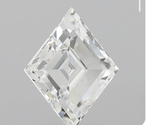 Diamant Blanc Synthétique CVD de Laboratoire, Coupe Fantaisie Lozenge, Qualité VVS VS E, Solitaire Certifié IGI pour la Fabrication de Bijoux RAAMAA - Product Image 3