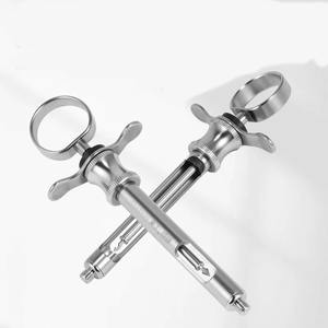 กระบอกฉีดยาสำหรับทันตกรรม 1 ชิ้น ทำจากสแตนเลส แบบกดปรับปริมาณได้ อุปกรณ์ผ่าตัดทางทันตกรรม เครื่องมือผ่าตัดทางทันตกรรม - Product Image 2