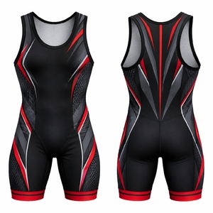Premium Wrestling <b>Singlets</b> Men Youth Custom Printed Sportswear for Wrestling Competition and Training Wholesale - Product Image 3