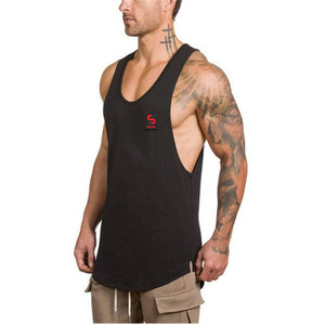 Débardeur Homme Solid Trader Tendance, Coupe Profonde, Côtés Ouverts, Style Stringer, Sélection Préférée des Passionnés de Gym - Product Image 4