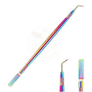 Outil de rehaussement de cils avec peigne, séparateur de cils en acier inoxydable, durable et réutilisable pour usage en salon - Product Image 5