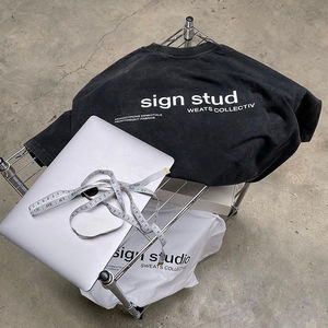 Camiseta de Hombre con Logotipo Personalizado, Tejido Grueso, 100% Algodón, Estilo Urbano, Marca Privada OEM - Product Image 6