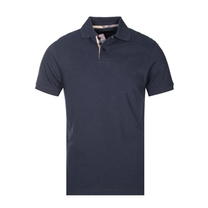 Men’s Slim Fit Short Sleeve Polo Shirt with Custom Logo – Perfect <b>Blend</b> of Comfort and Casual Elegance - Product Image 1