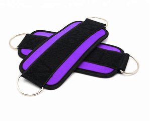 Sangle de cheville en néoprène et nylon respirante et réglable pour la gym, fixation par câble, pour marques de fitness personnalisées, vente en gros OEM - Product Image 1