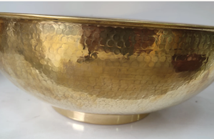 Oferta Especial: Lavabo de Latón Macizo con Diseño Martillado, Estilo Único para Baño, Decoración Interior, Utensilios de Cocina, Lavabo Metálico - Product Image 4