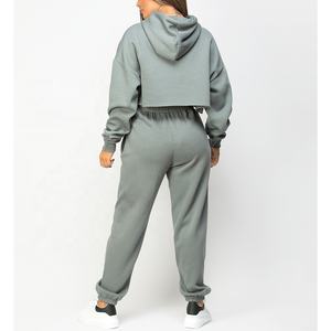 Venta al por mayor personalizada nueva ropa deportiva para mujer chándal algodón poliéster invierno alta calidad chándales para mujer - Product Image 4