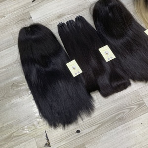 Nouvelle arrivée Perruque en dentelle suisse 5x5 HD avec cuticules alignées Balayage Cheveux humains vietnamiens Ombre Cheveux raides - Product Image 2