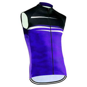 Custom OEM Printed <b>Cycling</b> Vest Wholesale Sleeveless Racing Vest High-Performance Moisture Wicking Sportswear - Product Image 5