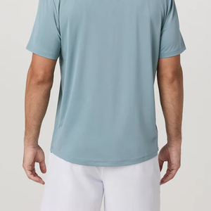 T-shirt pour homme à coupe décontractée et confortable, manches courtes, service OEM, prix d'usine pour les commandes en gros, col rond, tissu doux - Product Image 5