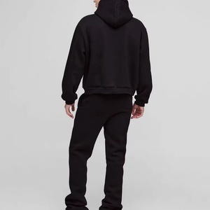 Conjunto de Sudadera y Pantalones Deportivos Unisex Personalizados, Pantalones Deportivos Anchos y Sudadera con Capucha, Fabricante de Conjuntos Deportivos Transpirables para Hombre - Product Image 6