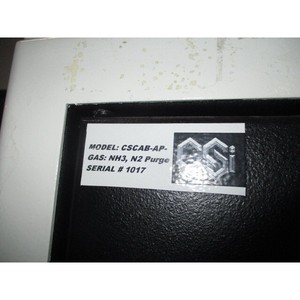 Gabinete de Gas CSI CSCAB-AP, CSPAN-AP, Purge NH3, N2 - Equipo y Piezas de Semiconductores de Confianza de Marca Global - Product Image 6