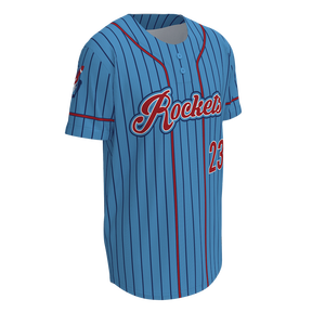 Factory Direct Custom Henley Baseball Jersey Half Sleeve Pullover Sublimation Team Uniform OEM ODM Wholesale - Product Image 3