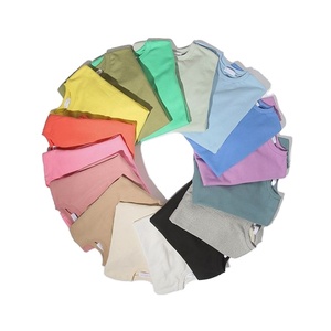 Camiseta de Hombre al por Mayor, Manga Corta, Diseño Personalizado, Color Liso, Estilo Hombro Caído, 100% Algodón, Camiseta para Niños - Product Image 6