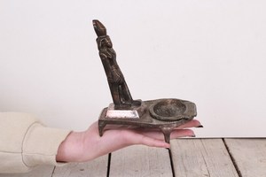 Cendrier de luxe en fer pour collection d'accessoires de fumeur - Product Image 4