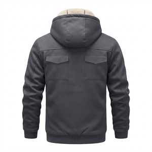 Veste bomber unisexe surdimensionnée Hiend Industries, coupe ample, streetwear, à capuche, fermeture éclair, softshell, sports de plein air, motif cœur - Product Image 4