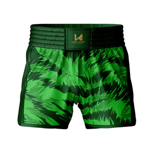 Pantalones Cortos de Camuflaje Verde Personalizados para Hombre, Sublimados, de Secado Rápido, de Poliéster, para Artes Marciales Mixtas, Corte Regular para Adultos - Product Image 2