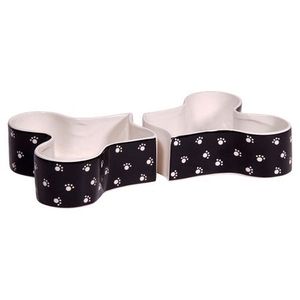 Support élégant et moderne pour gamelles d'animaux, support de gamelles en acier inoxydable robuste, ensemble de gamelles pour animaux - Product Image 1