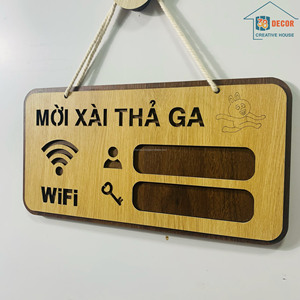 Letrero de Madera para Decoración del Hogar, Arte Rústico Minimalista, Placa Decorativa para Colgar en la Pared, Regalo Hecho a Mano, para Hogar, Oficina, Hotel, Venta al por Mayor, OEM - Product Image 2