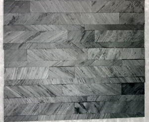 แผ่นหินชนวนอินเดียธรรมชาติ หนา 2 มม. แบบยืดหยุ่น น้ำหนัก 2 กก. ต่อแผ่น รูปแบบบล็อก ผลิตในอินเดีย สำหรับงานภายนอกอาคาร - Product Image 3