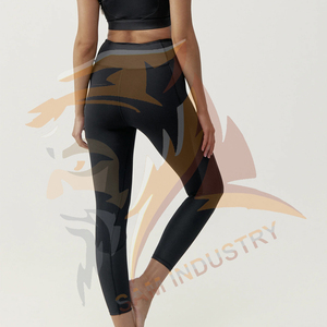 Leggings de fitness ajustés pour femmes, design très populaire, vêtements de sport actifs, leggings de yoga personnalisés avec étiquette privée - Product Image 2