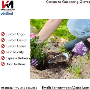 Guantes de Jardinería Premium, Guantes de Protección Transpirables con Agarre y Soporte para Trabajos en el Jardín, Suministro al por Mayor OEM - Product Image 5