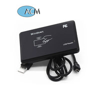 Lecteur de cartes intelligentes EM4100 TK4100, fréquence 125 kHz, matériau ABS, contrôle d'accès, lecteur RFID USB