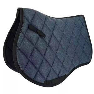Vente en gros de tapis de selle d'équitation sur mesure de qualité supérieure, fabriqués en tissu de coton et garnissage en mousse, à bas prix - Product Image 2
