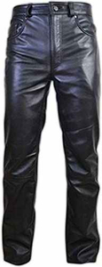 Pinco Sports Custom Logo Leather Pants for Men Mid Waist Street Style Summer Lightweight High Quality Hot Sale Custom Color - Product Image 6
