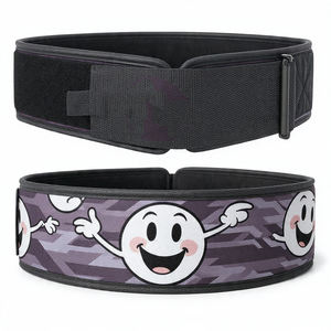 Ceinture de soutien lombaire en néoprène imprimé Anime pour la musculation, la gym et le fitness – Douce, antidérapante et respirante pour les entraîneurs et les culturistes - Product Image 4