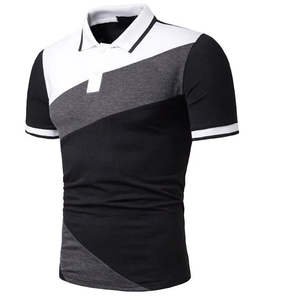Chemises polo pour hommes, Dry-Fit, 100% coton, respirantes, t-shirts en maille imprimés, légers, manches courtes, chemises polo pour hommes - Product Image 5