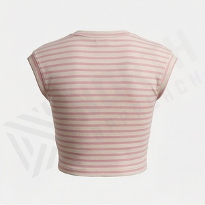 Nouveauté : T-shirts courts pour femmes, coupe ajustée, manches courtes, pour le sport, le yoga, l'entraînement et la gym - Product Image 2