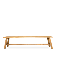 Table console moderne en bois massif, écologique, faite à la main, design minimaliste, meubles durables pour le salon, Gubuk Bali F013014