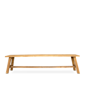 Mesa Consola Moderna de Madera Maciza Ecológica Hecha a Mano, Diseño Minimalista, Mueble Duradero para Sala de Estar, Gubuk Bali F013014 - Product Image 1
