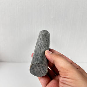 Durable 100% vraie eau Buffalo corne rouleau cylindre solide rouleau meilleure qualité poli naturel corne rouleau pour faire la poignée - Product Image 5