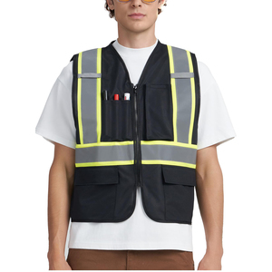 Safety Vest High Visibility Reflective Stripes For <b>Logistic</b> Personnel Warehouse Staff Delivery Driver Industrial Protective Wear - Product Image 1