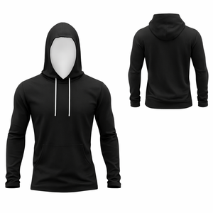 Sweat à capuche unisexe en polaire solide pour la pêche, impression par sublimation, UPF 50, séchage rapide, manches longues, pull-over, vêtements d'extérieur pour adultes - Product Image 4