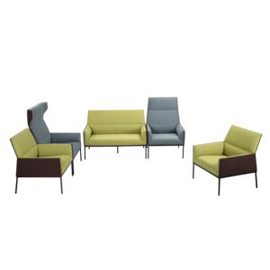 Canapé moderne de luxe une place en tissu pour le salon, le bureau, l'hôtel, l'appartement, le hall, le centre commercial avec option OEM - Product Image 5