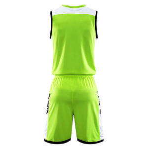 ชุดบาสเก็ตบอลพิมพ์ลายแบบซับลิเมชั่นราคาถูก ระบายอากาศได้ดี ซับเหงื่อได้ดี มีหลายขนาด ออกแบบเองได้ ชุดทีมสโมสร - Product Image 2