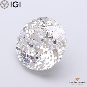 High Quality IGI Certificate Portuguese Cut VS1 Clarity E Color 2.00 Carat CVD Lab Grown Diamond For Special Occasion Pendant - Product Image 3