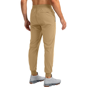Custom Printing High Quality Men's <b>Pants</b> Fleece <b>Lined</b> with Mid Waist Elastic Closure Solid Fitness Training Sport Men's Trousers - Product Image 3