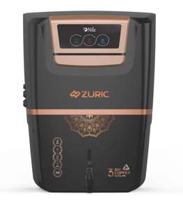 Purificador de Agua Aqua Zuric RO UF Alcalino con 3 Zinc y Cobre, Almacenamiento de 12L, Pantalla LED Inteligente, Montable en Pared - Product Image 4