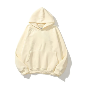 เสื้อฮู้ดดี้โอเวอร์ไซส์ผู้ชาย สไตล์สตรีทแวร์ ผ้าฝ้ายฟลีซ 100% ปักลายตามสั่ง พิมพ์ลายดิจิทัล ระบายอากาศได้ดี เป็นมิตรกับสิ่งแวดล้อม มีซับใน เหมาะสำหรับฤดูหนาว - Product Image 1