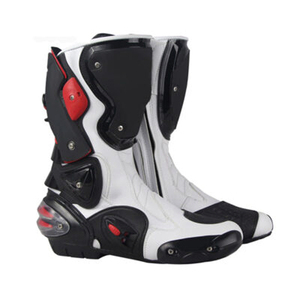 Botas de Motociclismo de Invierno Unisex Totalmente Personalizadas, de Cuero, Altura al Tobillo, Resistentes al Fuego, con Logotipo, Plantilla de PVC, Tallas Grandes, Diseño OEM - Product Image 4