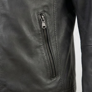 Chaqueta de Motociclista de Cuero Genuino para Hombre de la Mejor Calidad, Nueva Colección de Invierno, Chaquetas de Motocicleta con Protecciones Desmontables Personalizadas - Product Image 5