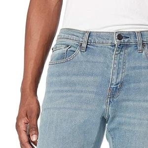 Jeans de Moda al por Mayor, Jeans de Hombre de Alta Calidad, Jeans Elásticos, Pantalones de Mezclilla con Lavado Claro, Cierre de Cremallera y Botones - Product Image 5