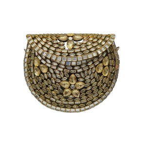 Bolso de Mano de Alta Calidad, Diseño Cruzado, Mosaico, Impermeable, con Cierre Abierto, Hecho a Mano en Latón, para Mujer - Product Image 1